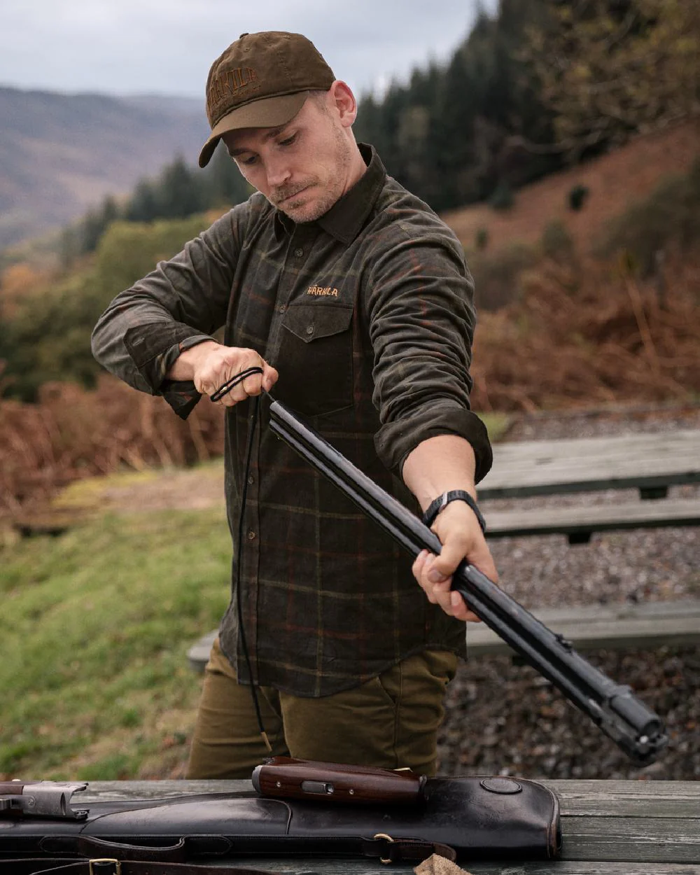 Harkila Kaldfjord Corduroy Check Shirt - Image 2
