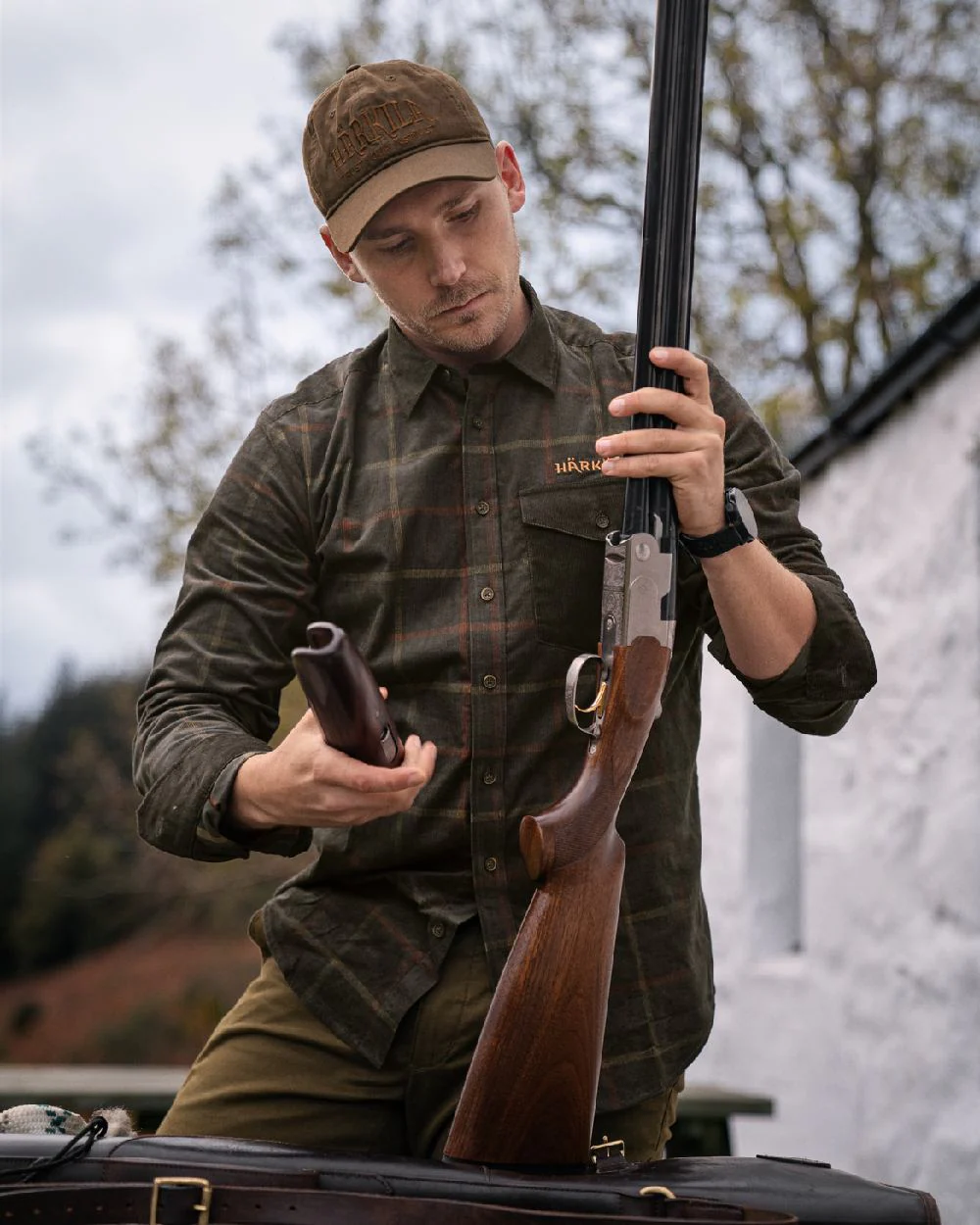 Harkila Kaldfjord Corduroy Check Shirt - Image 3