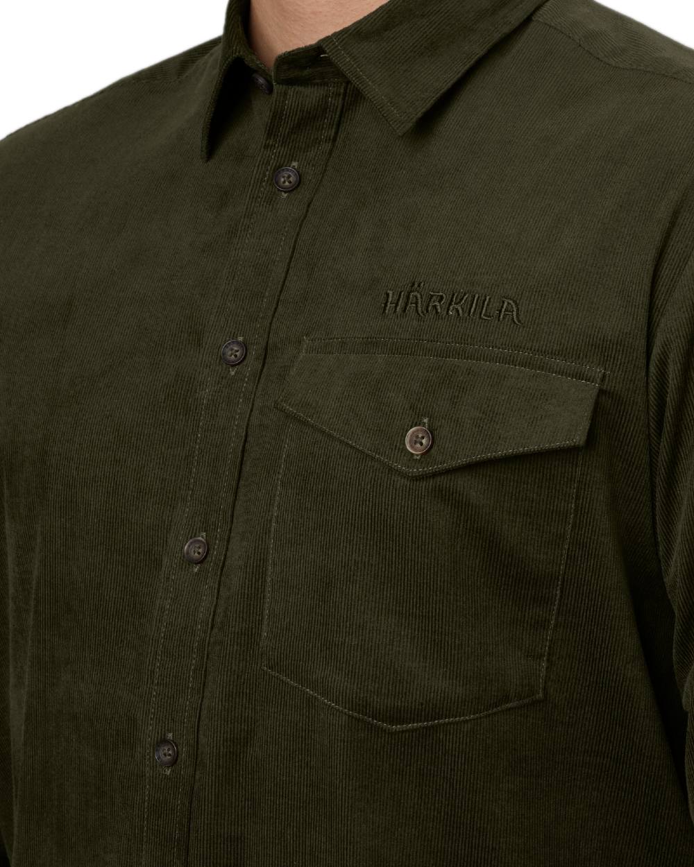 Harkila Kaldfjord Corduroy Shirt - Image 2