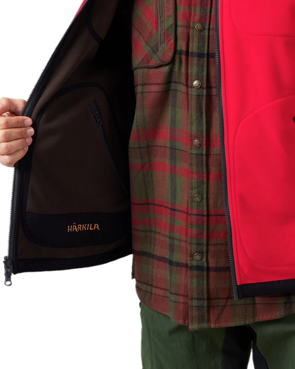Harkila Kamko Fleece Waistcoat - Image 5