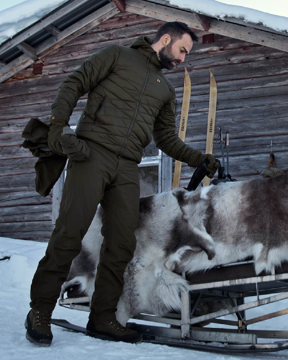 Harkila Logmar Insulated Packable Hooded Jacket - Image 2