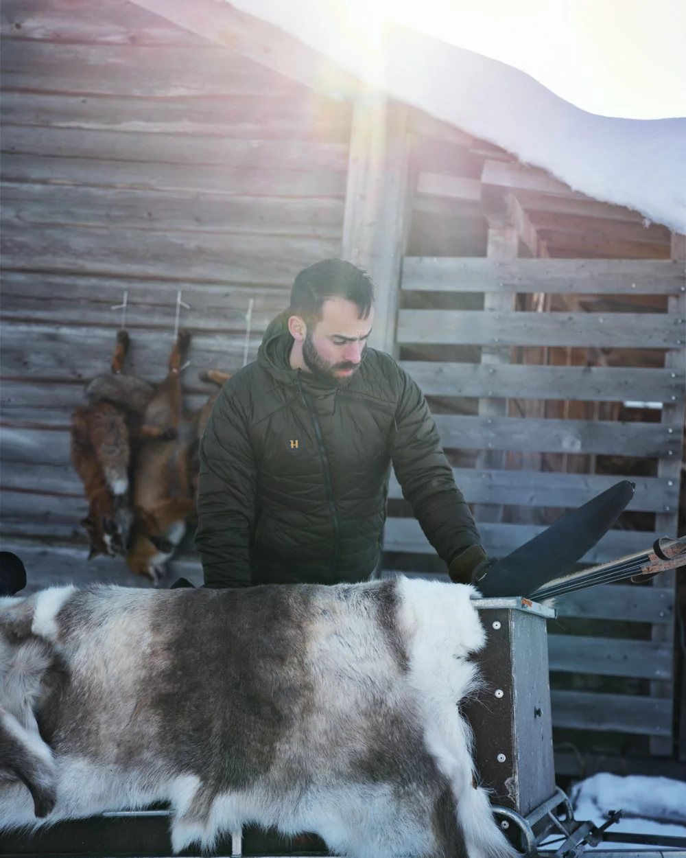 Harkila Logmar Insulated Packable Hooded Jacket - Image 3