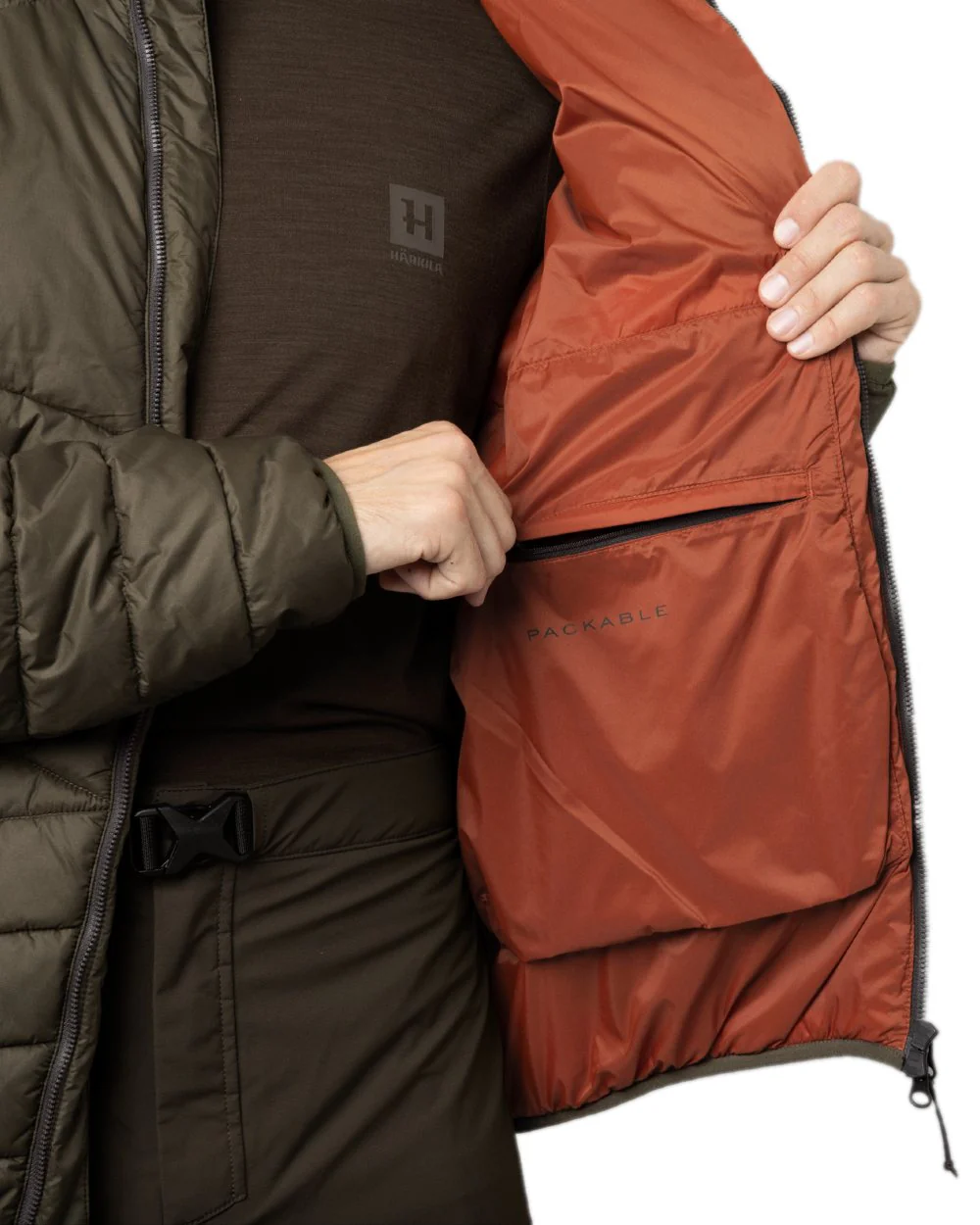 Harkila Logmar Insulated Packable Hooded Jacket - Image 8