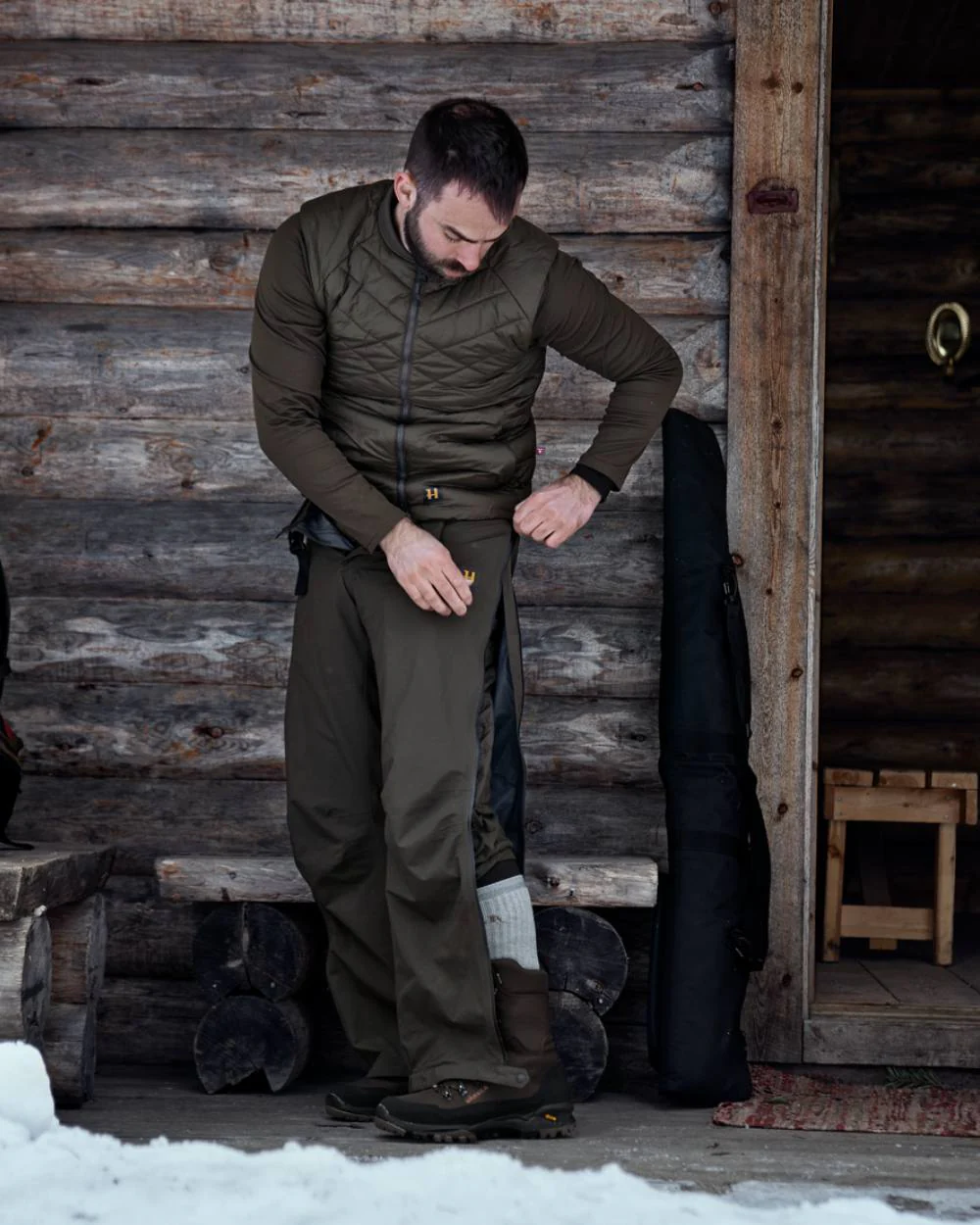 Harkila Logmar Insulated Packable Knee Breeches - Image 2
