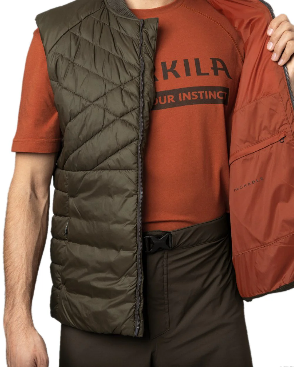 Harkila Logmar Insulated Packable Waistcoat - Image 5