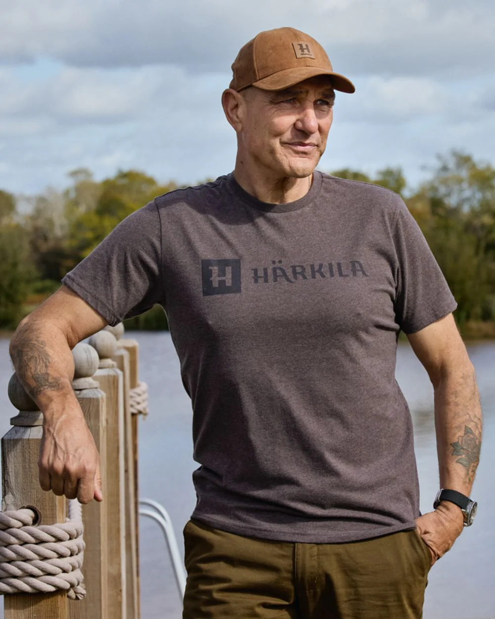 Harkila Mens Identity Short Sleeve T-Shirt - Image 2