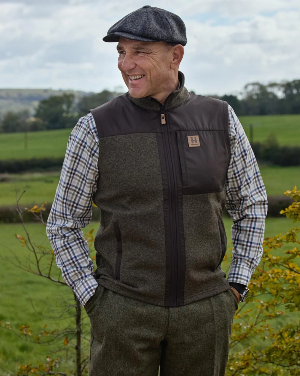 Harkila Mens Kalix Fleece Waistcoat - Image 4