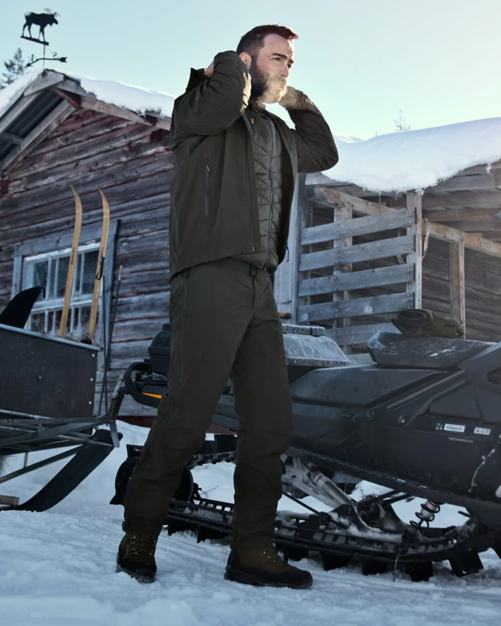 Harkila Mens Logmar HWS Packable Trousers - Image 2