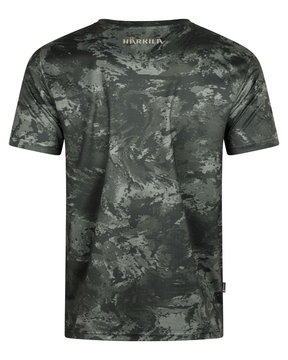 Harkila Mens NOCTYX Camo Short Sleeve T-Shirt - Image 2