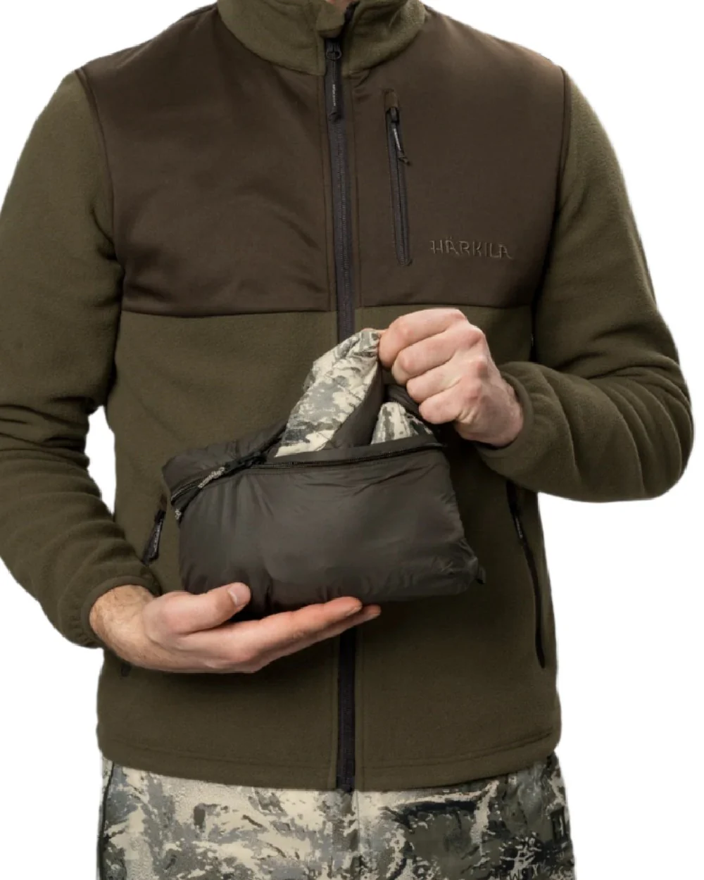 Harkila Mountain Hunter Expedition Reversible Down Waistcoat - Image 9
