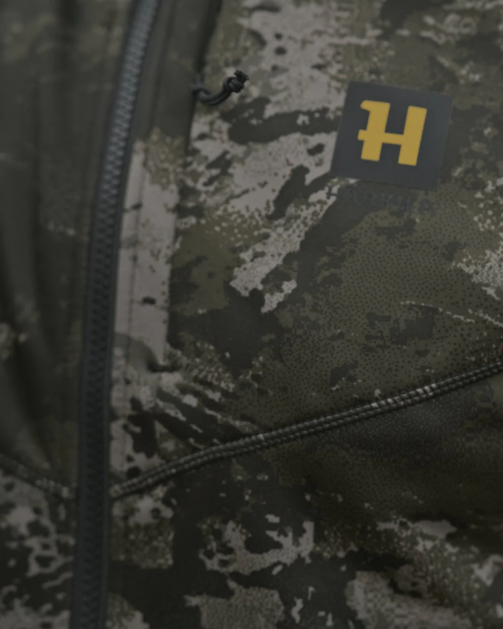 Harkila NOCTYX Camo Full Zip Fleece Jacket - Image 7
