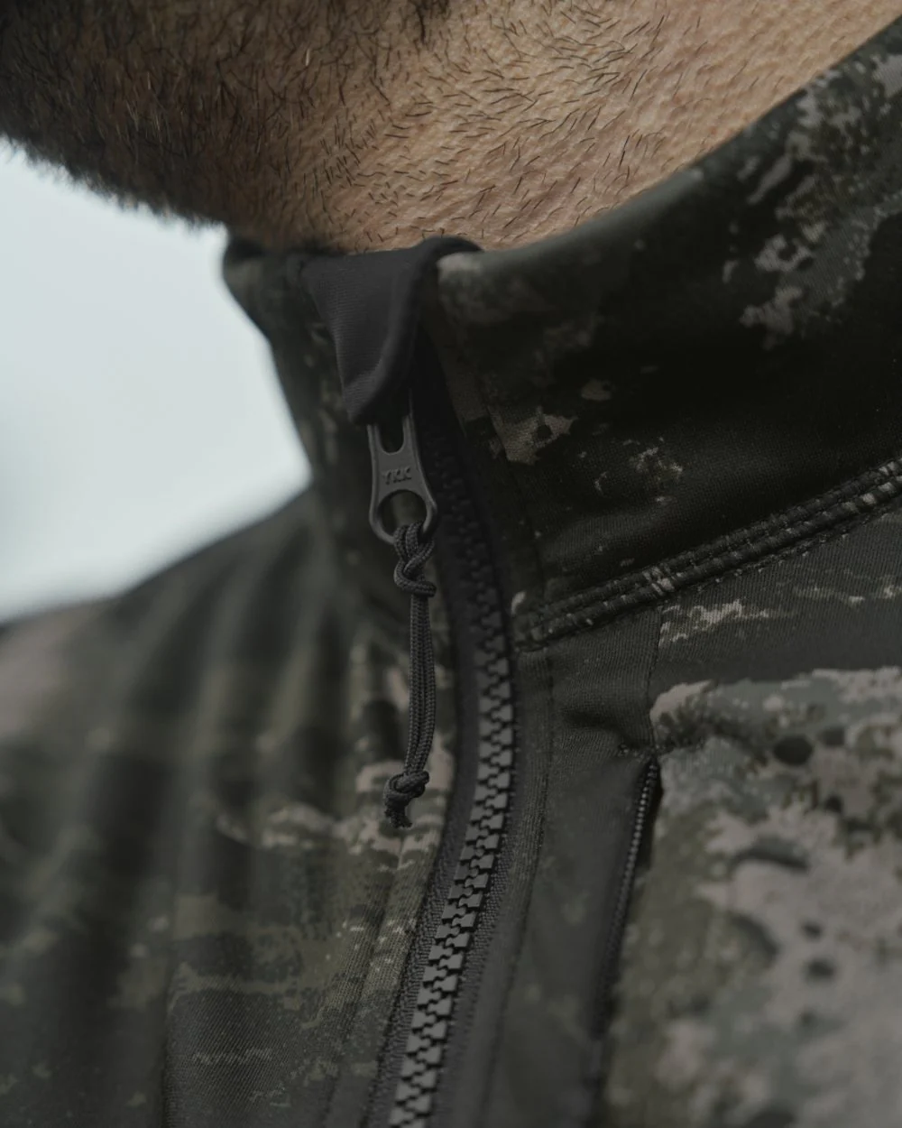 Harkila NOCTYX Camo Full Zip Fleece Jacket - Image 8