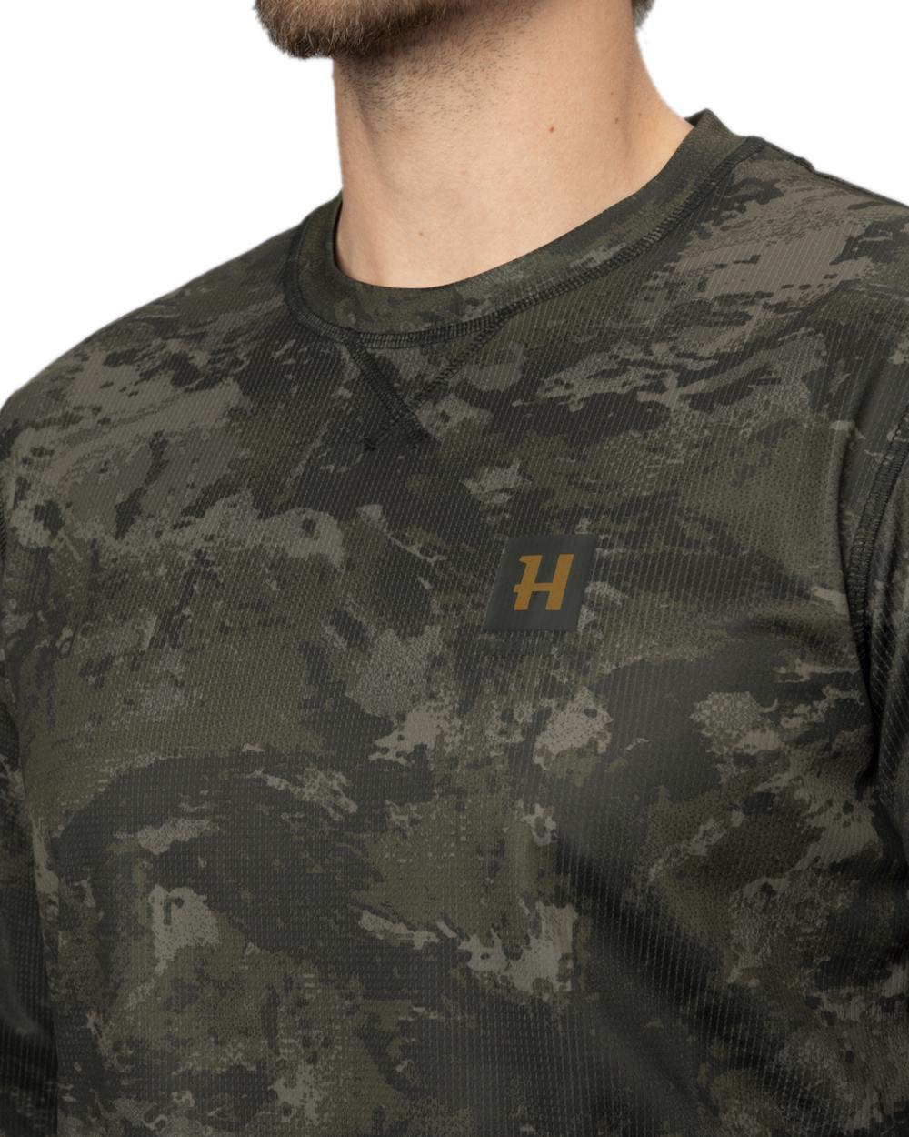 Harkila NOCTYX Camo Long Sleeve T-Shirt - Image 3