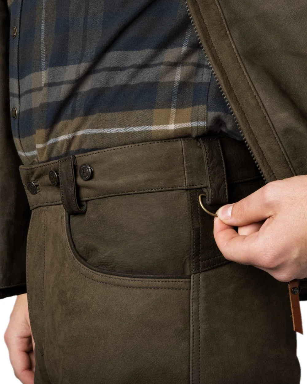 Harkila Pro Hunter Leather Trousers - Image 4