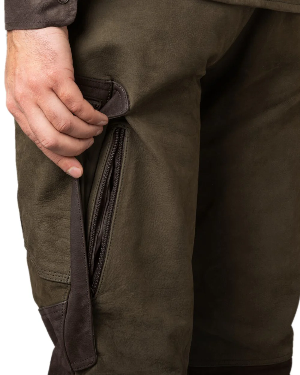 Harkila Pro Hunter Leather Trousers - Image 6