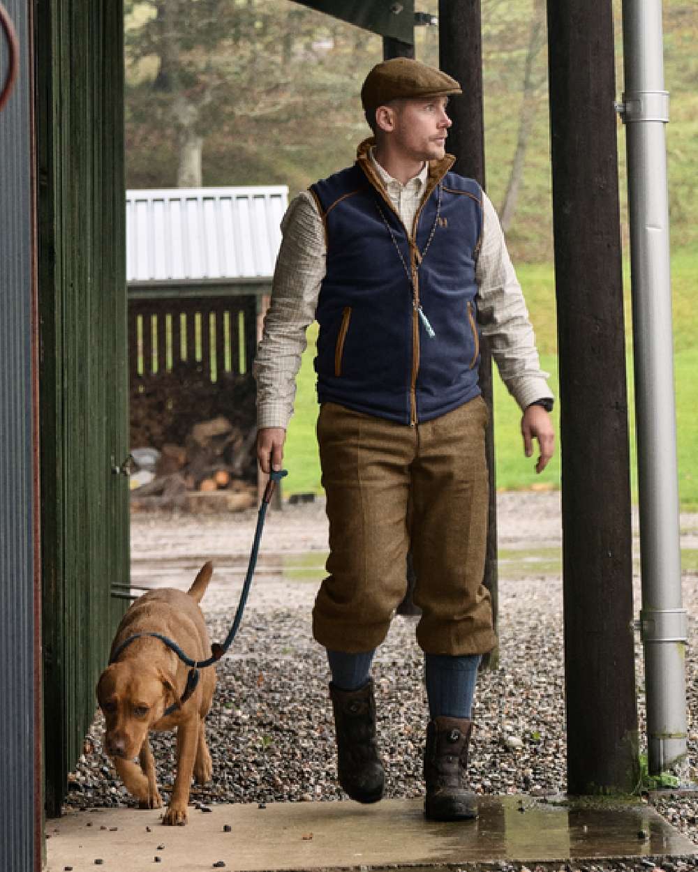 Harkila Sandhem 200 Fleece Waistcoat - Image 3