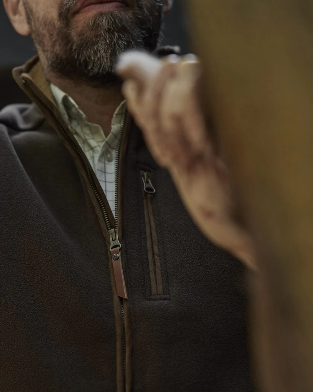 Harkila Sandhem Sherpa Fleece Waistcoat - Image 10