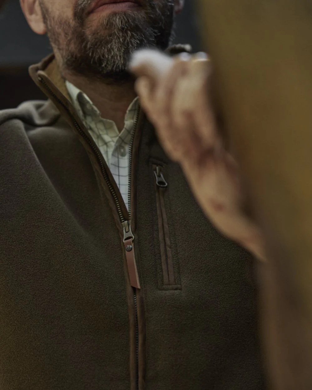 Harkila Sandhem Sherpa Fleece Waistcoat - Image 7