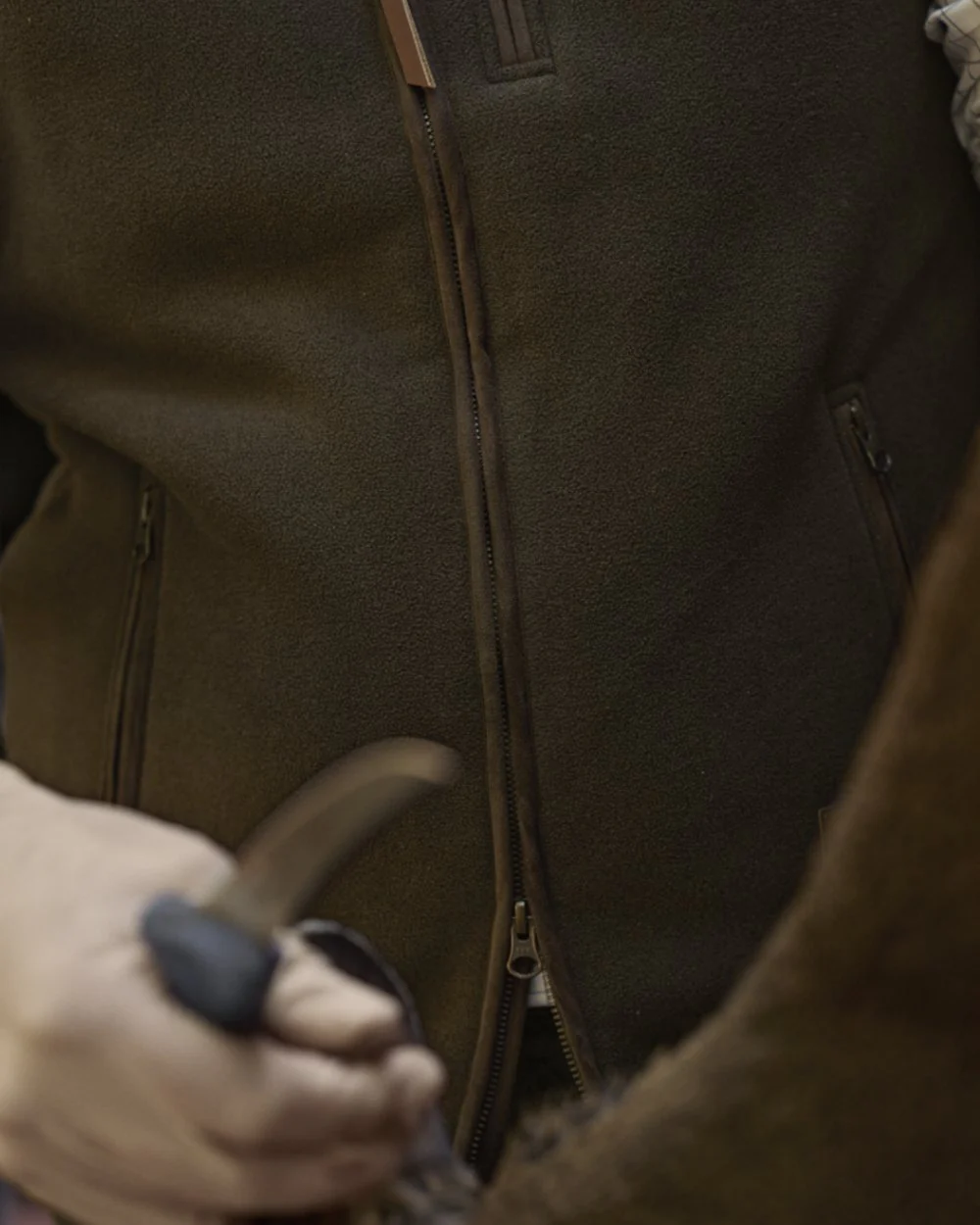 Harkila Sandhem Sherpa Fleece Waistcoat - Image 8