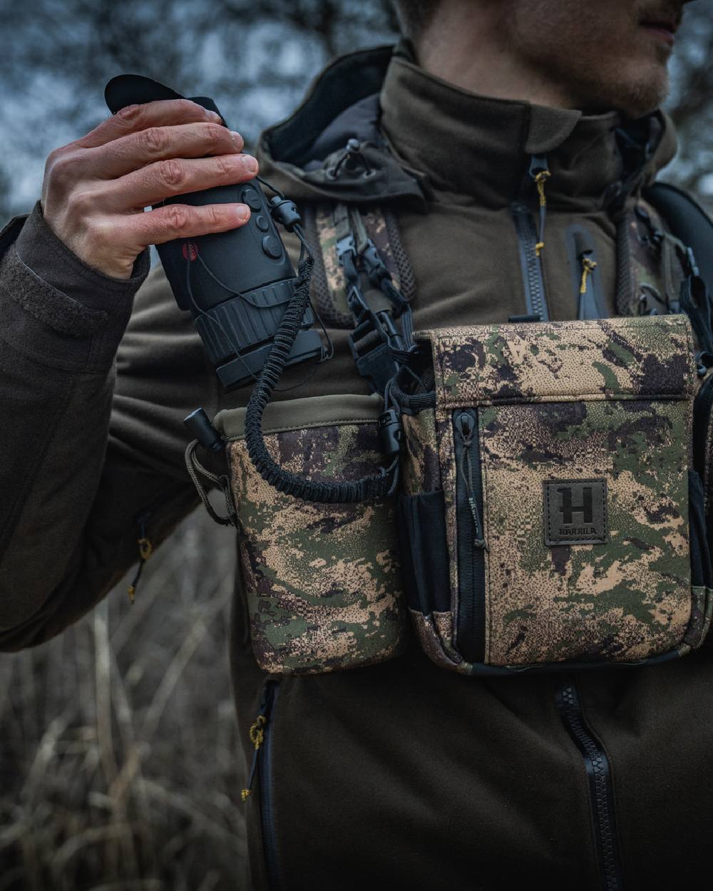 Harkila Thermal Camo Spotter Pouch - Image 4