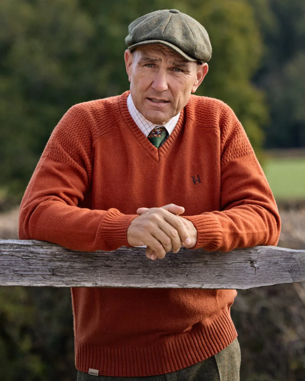 Harkila Vincent Merino V-Neck Pullover - Image 2