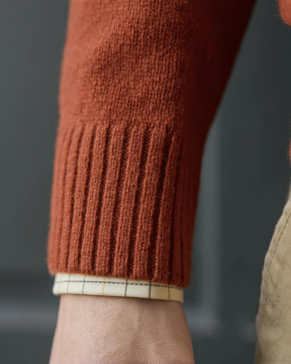 Harkila Vincent Merino V-Neck Pullover - Image 7