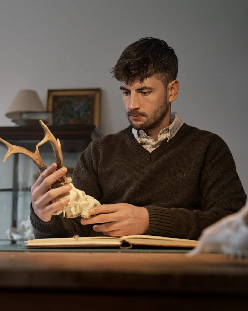 Harkila Vincent Merino V-Neck Pullover - Image 8