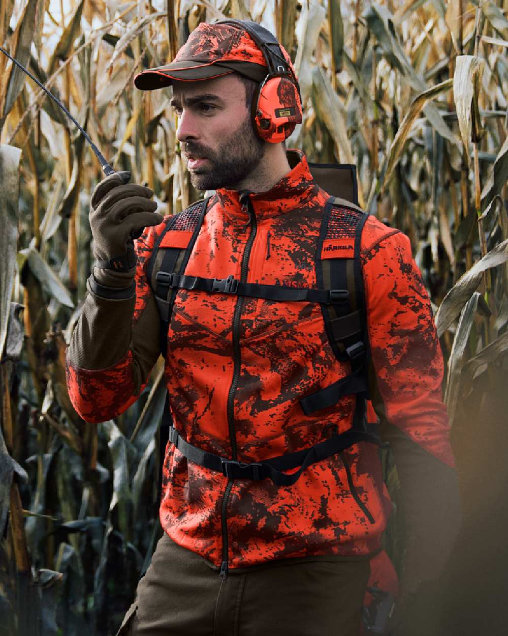 Harkila Wildboar Pro Camo Fleece Jacket - Image 4