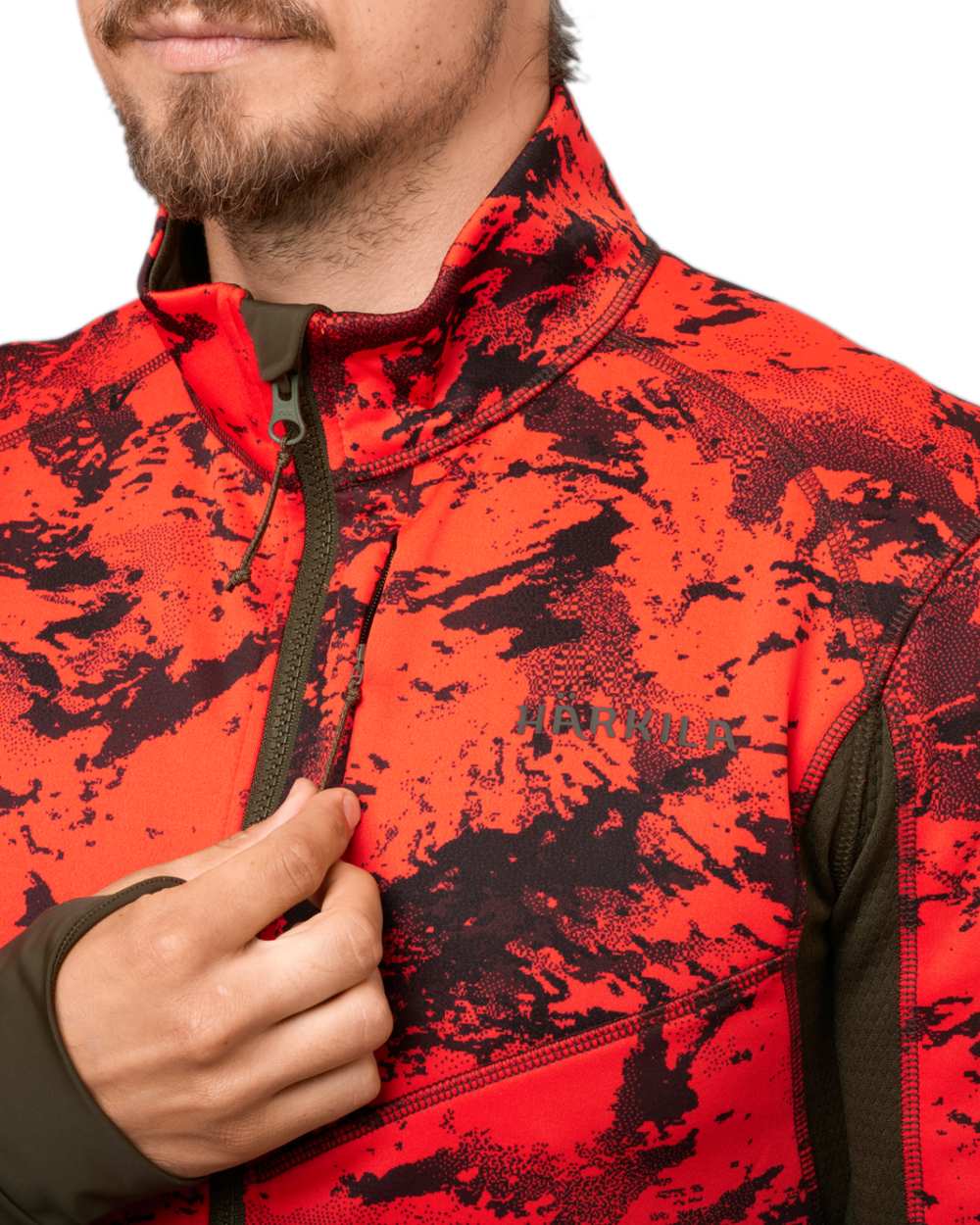 Harkila Wildboar Pro Camo Fleece Jacket - Image 6