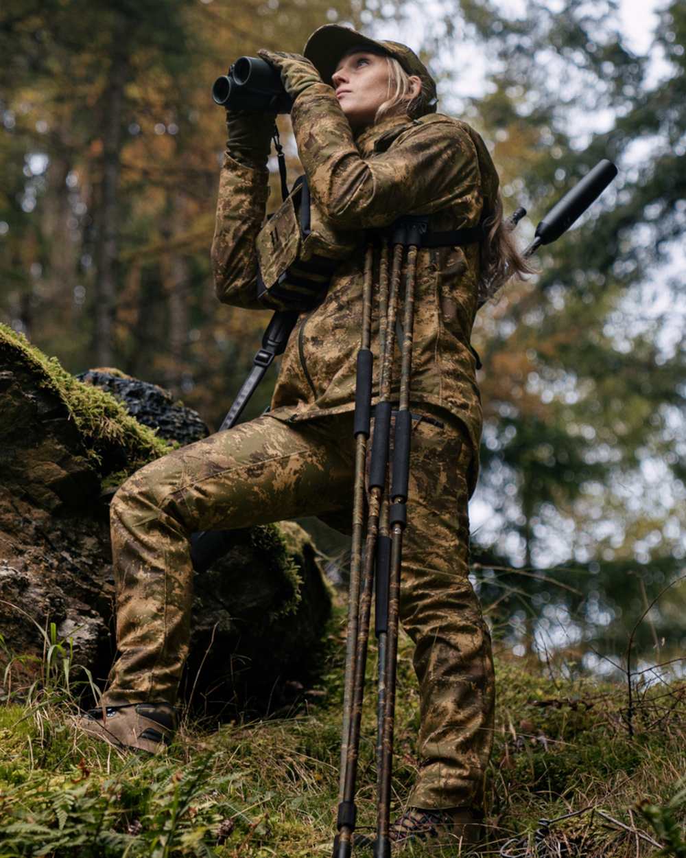 Harkila Womens Deer Stalker Camo HWS Jacket - Image 7