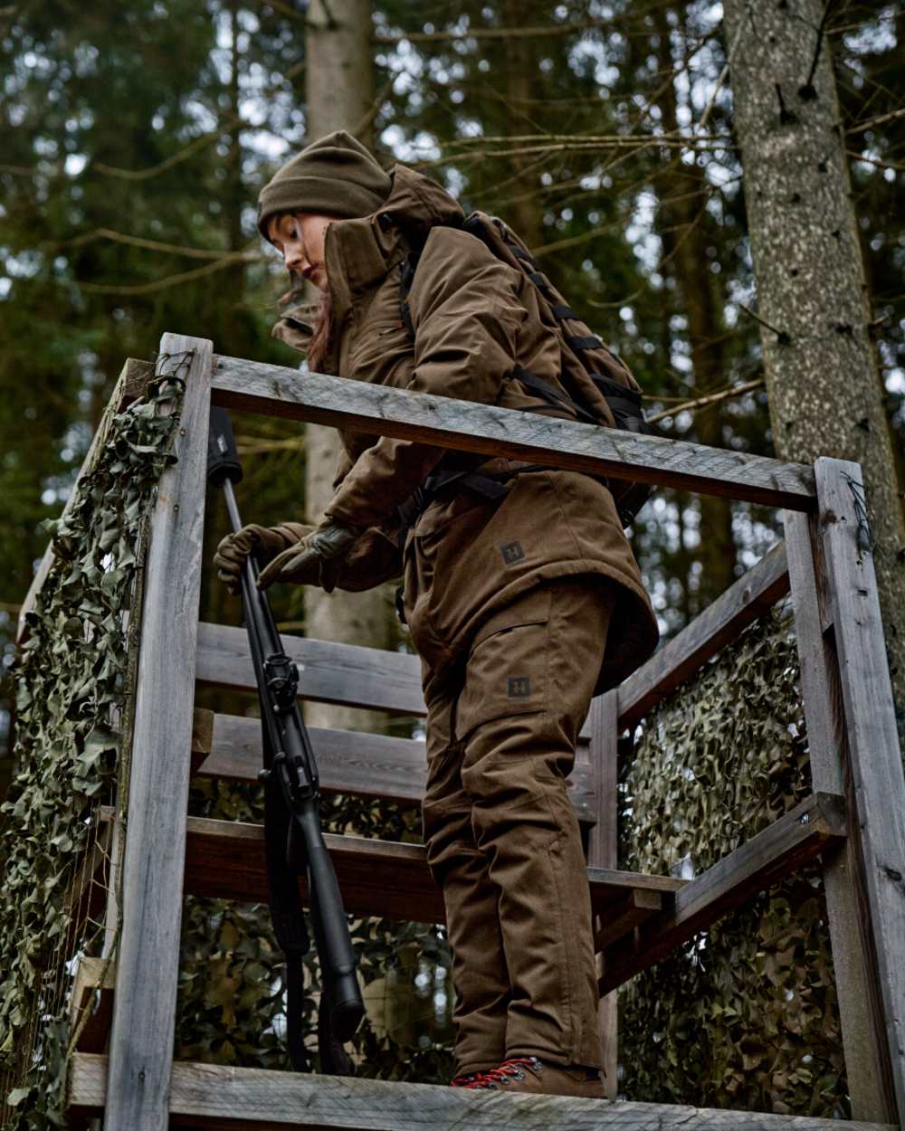 Harkila Womens Driven Hunt HWS Insulated Trousers - Image 2