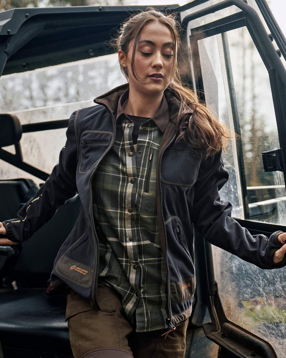 Harkila Womens Kamko Reversible Windstopper Fleece Jacket - Image 29