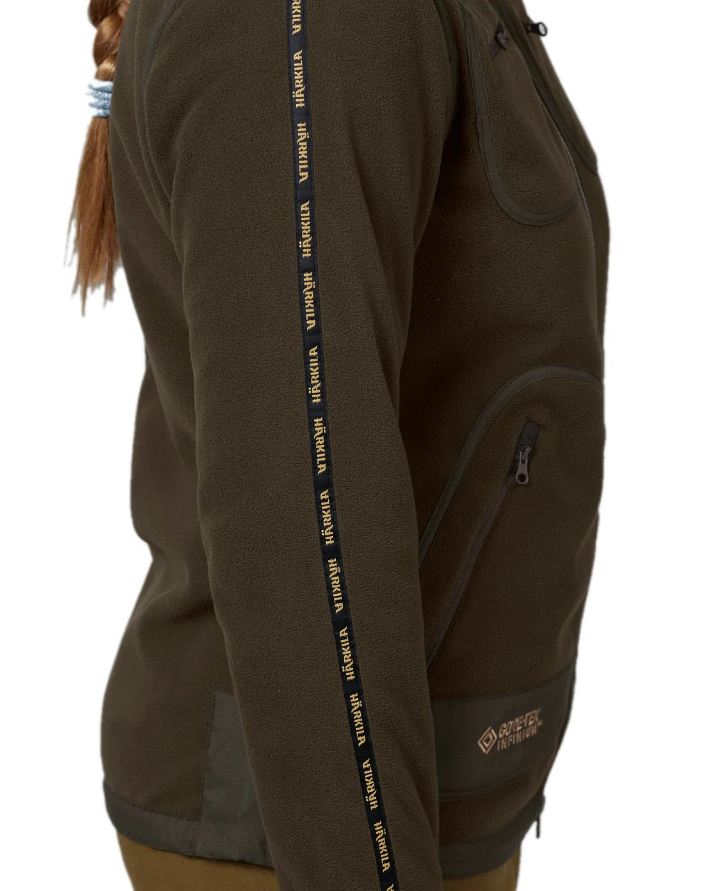 Harkila Womens Kamko Reversible Windstopper Fleece Jacket - Image 6