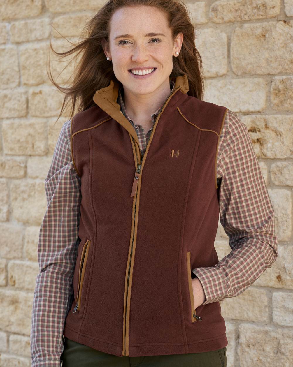 Harkila Womens Sandhem 200 Fleece Waistcoat - Image 9