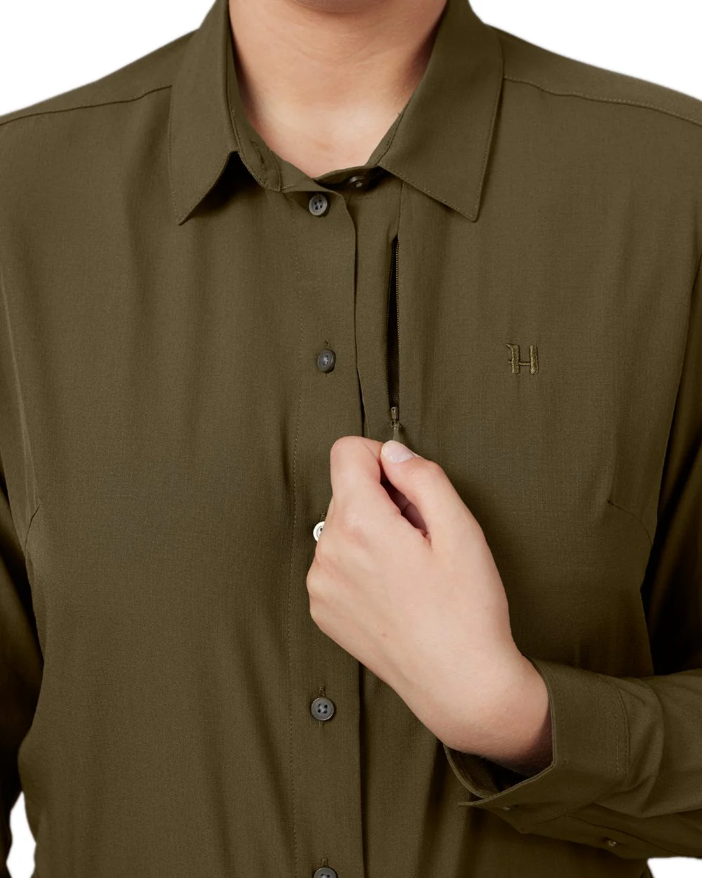 Harkila Womens Trail Long Sleeve Shirt - Image 3