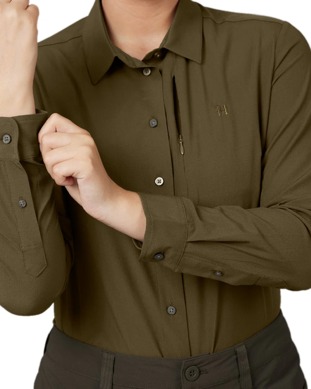 Harkila Womens Trail Long Sleeve Shirt - Image 4