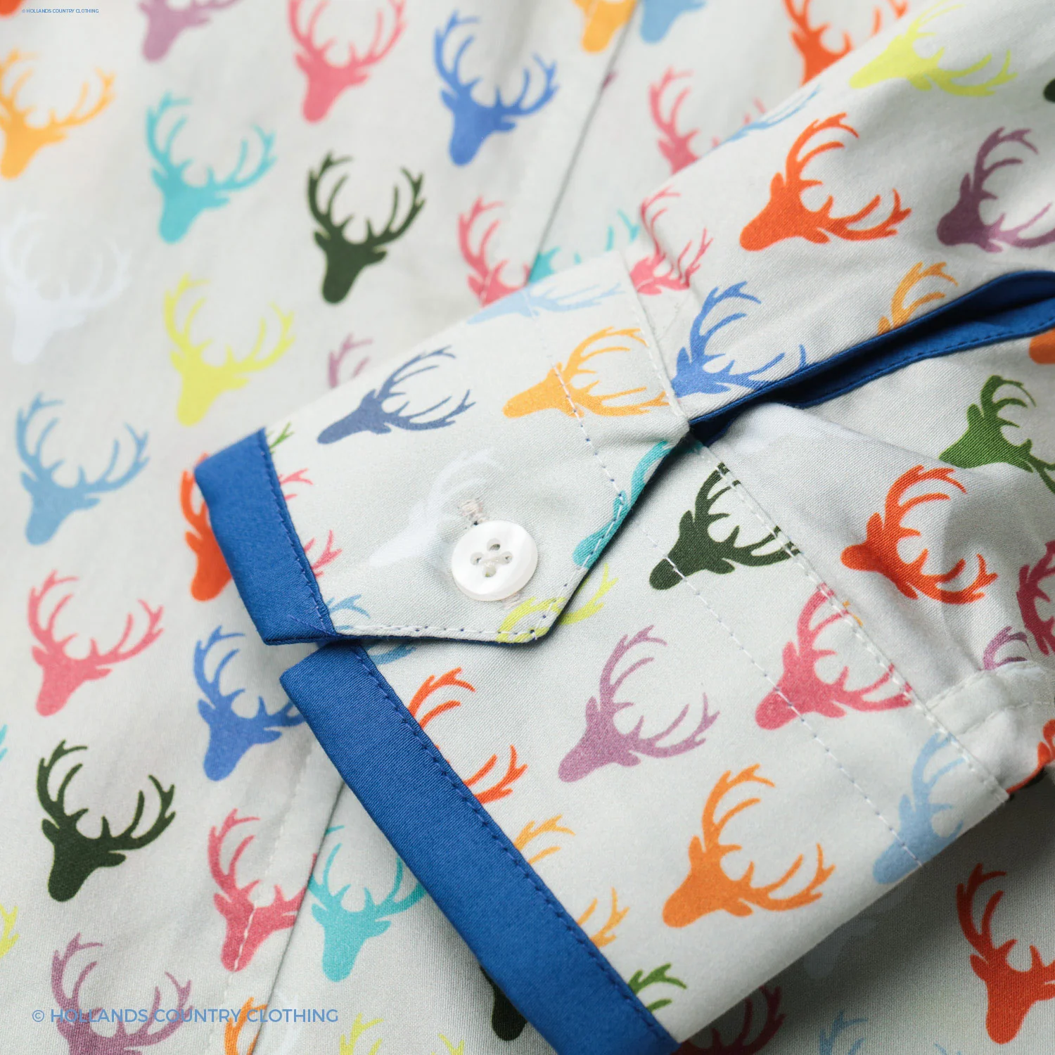 Hartwell Layla Cotton Shirt | Colourful Stags - Image 10