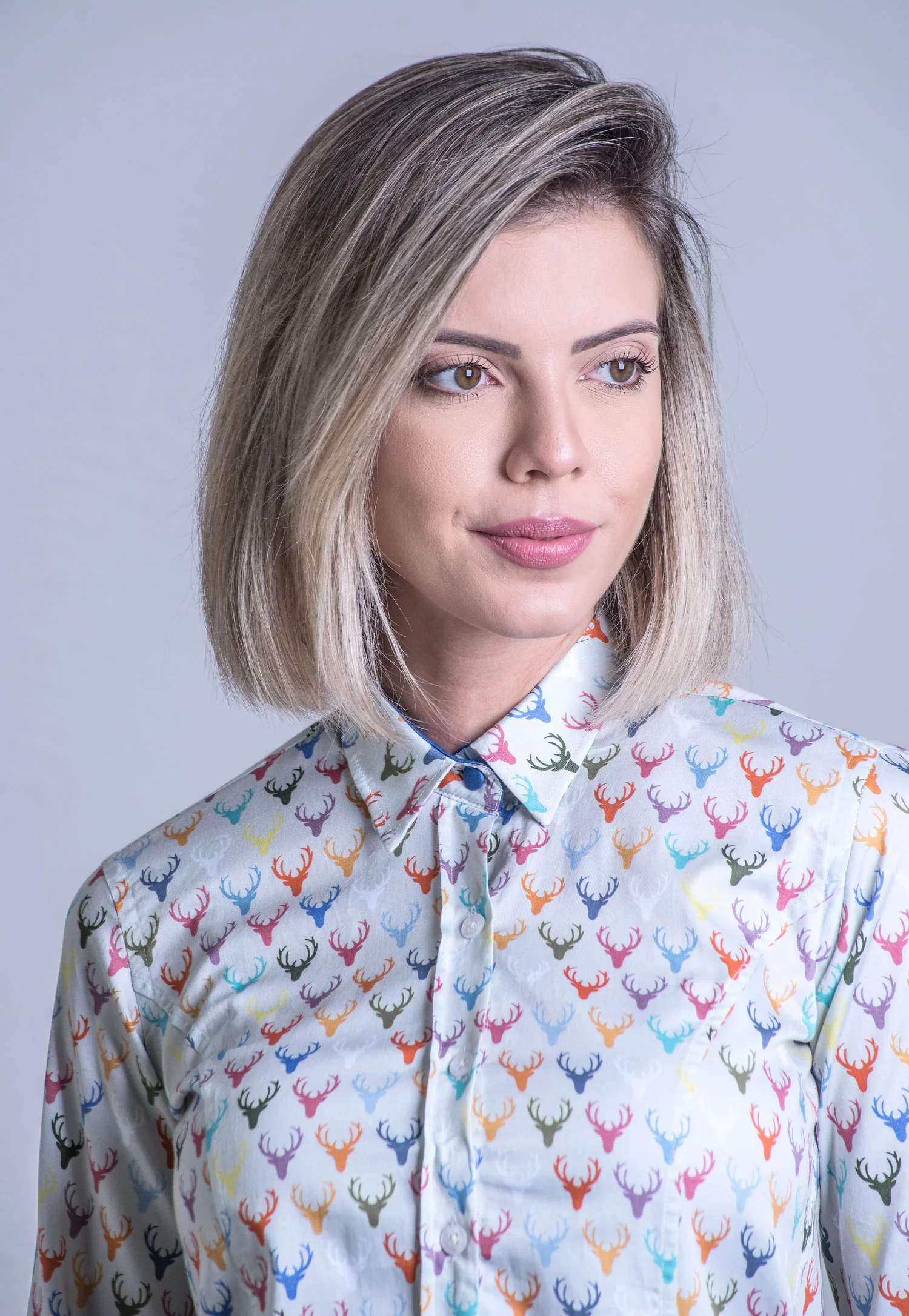 Hartwell Layla Cotton Shirt | Colourful Stags - Image 7
