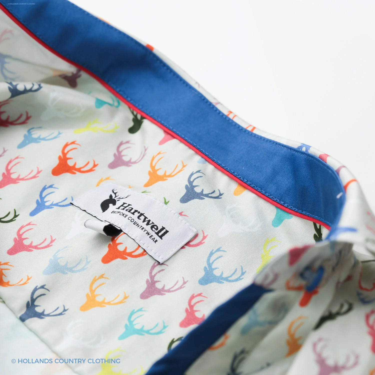 Hartwell Layla Cotton Shirt | Colourful Stags - Image 8