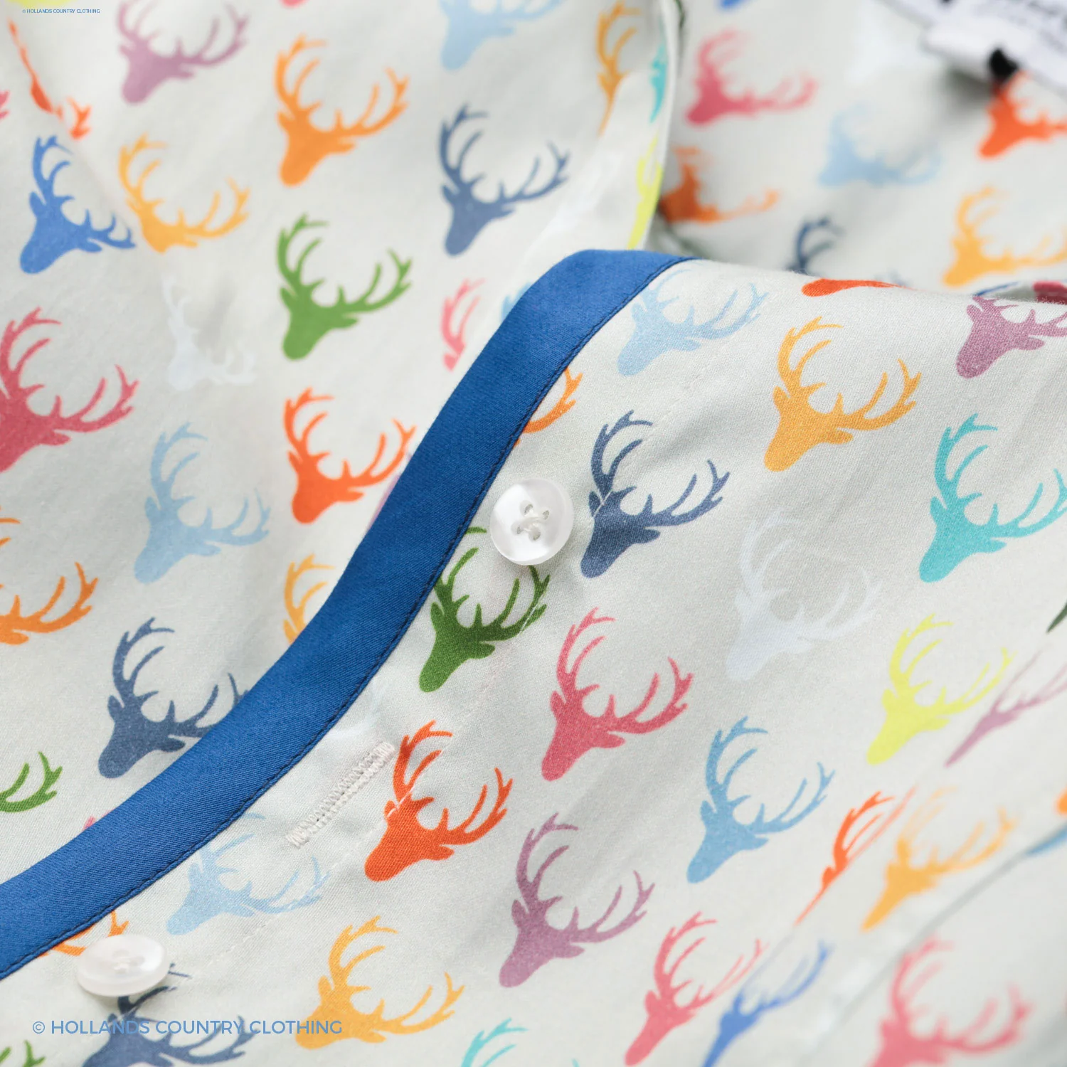 Hartwell Layla Cotton Shirt | Colourful Stags - Image 9
