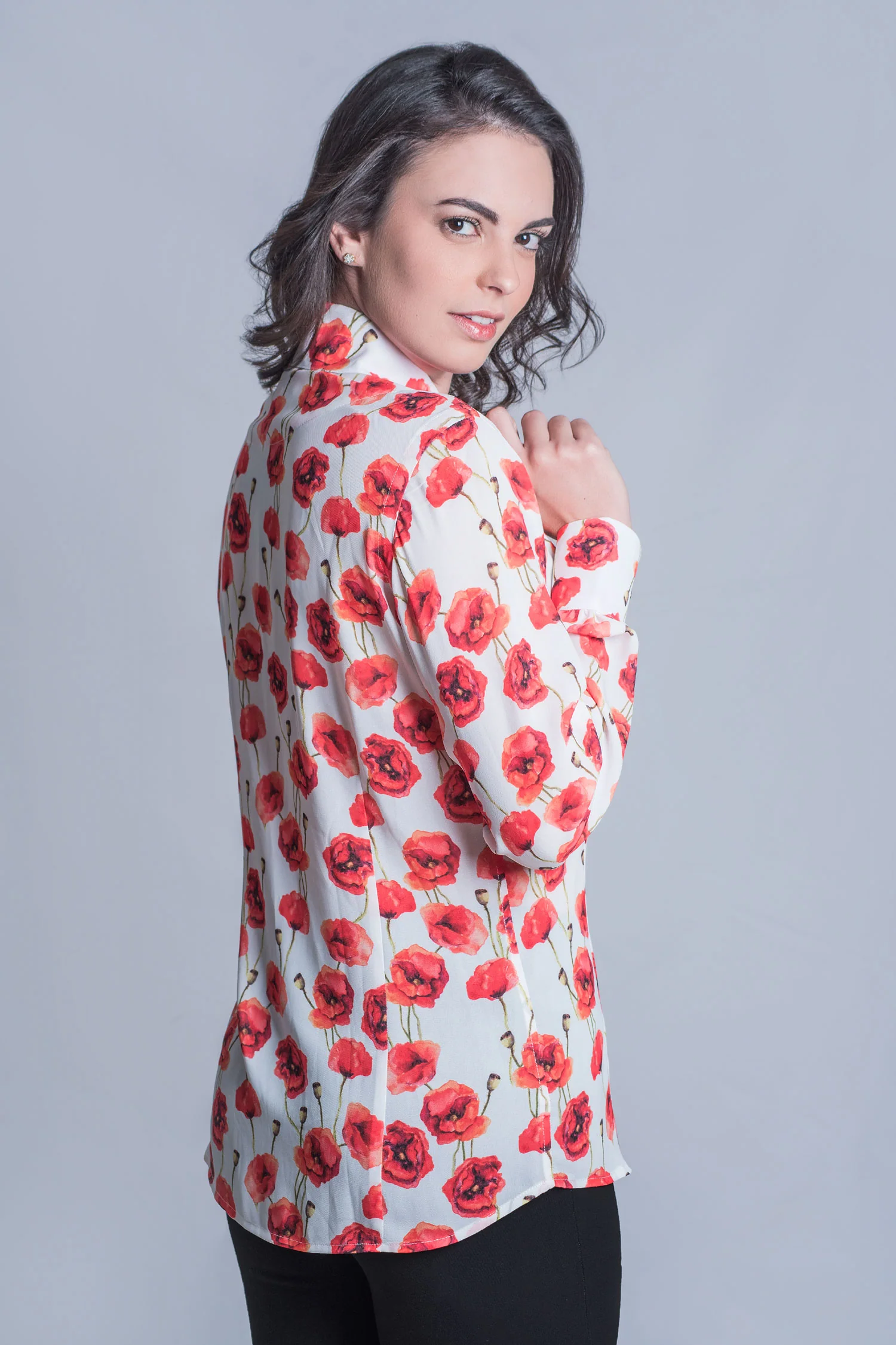Hartwell Lia Ladies Shirt | Poppy - Image 8