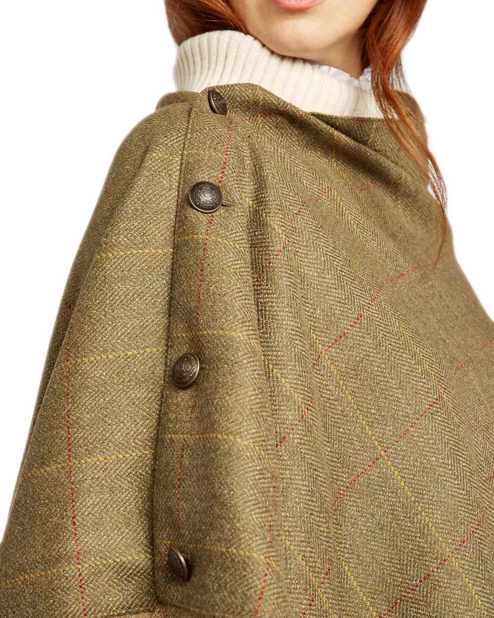 Dubarry Hazelwood Tweed Poncho - Image 12