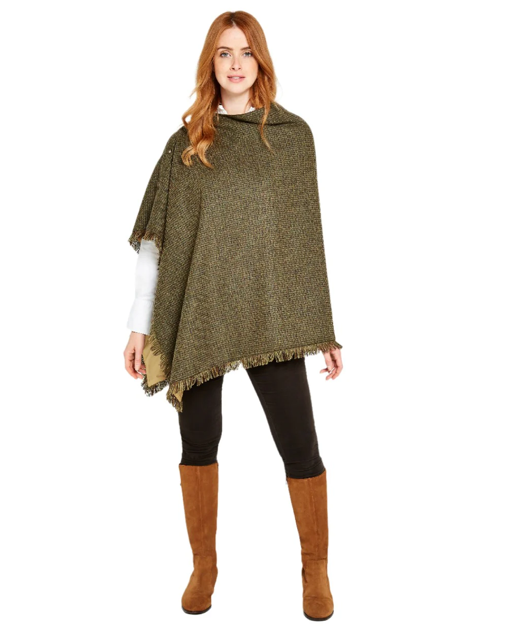 Dubarry Hazelwood Tweed Poncho - Image 16