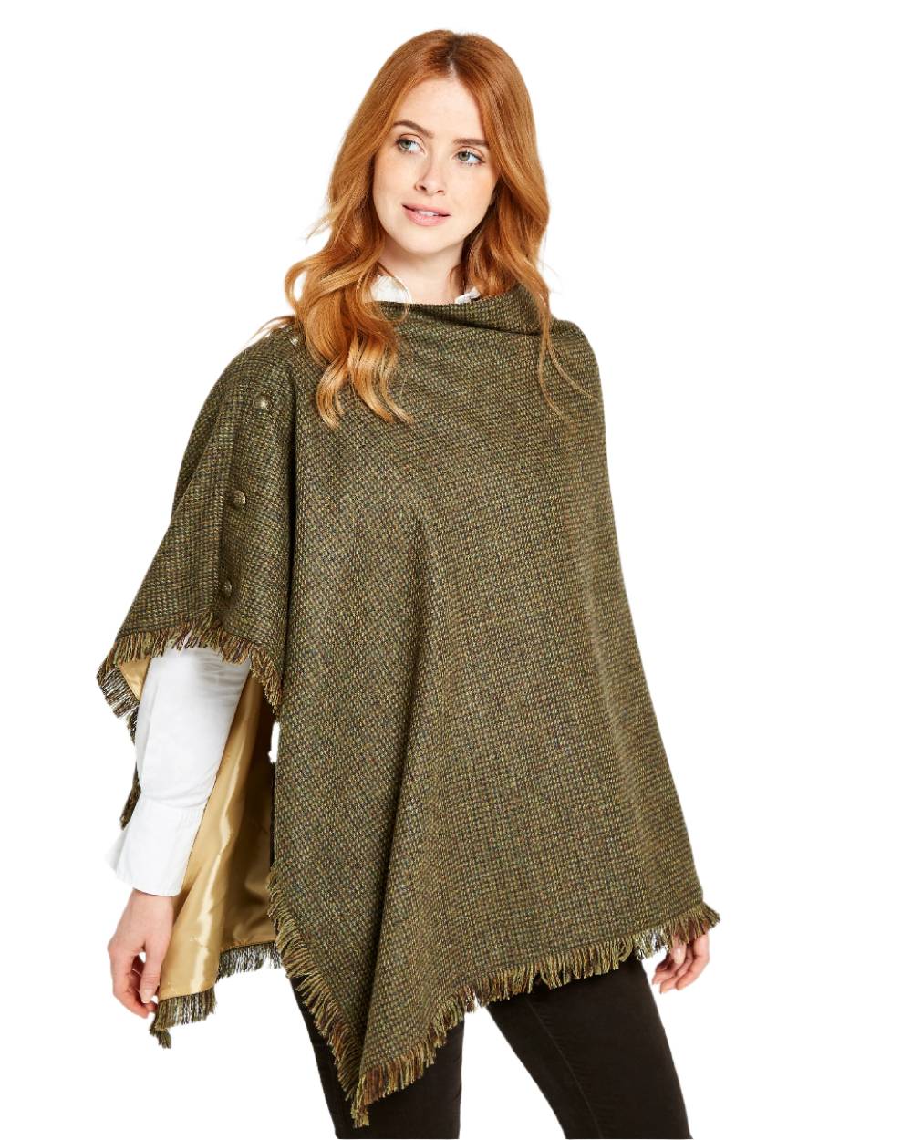 Dubarry Hazelwood Tweed Poncho - Image 18
