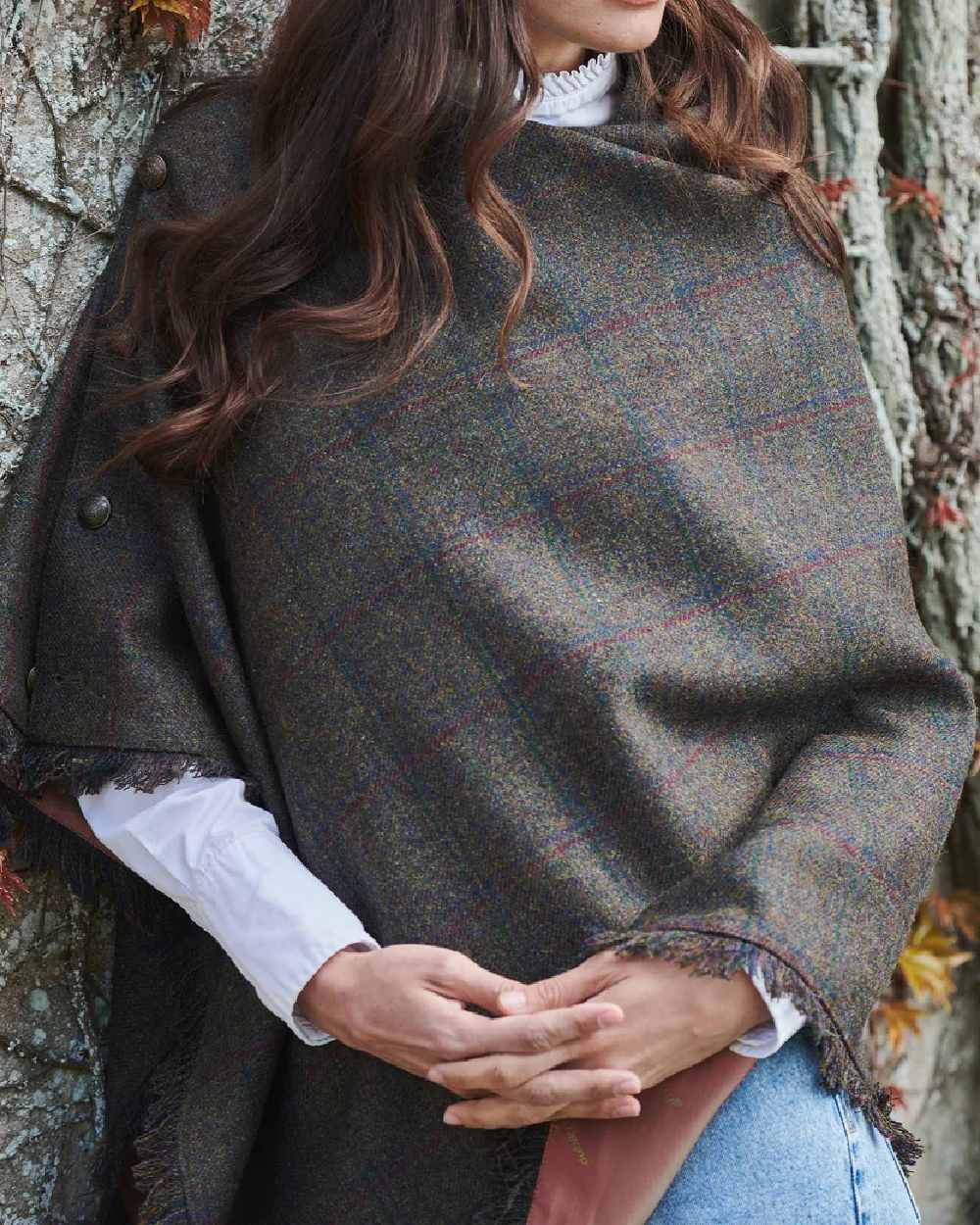 Dubarry Hazelwood Tweed Poncho - Image 20