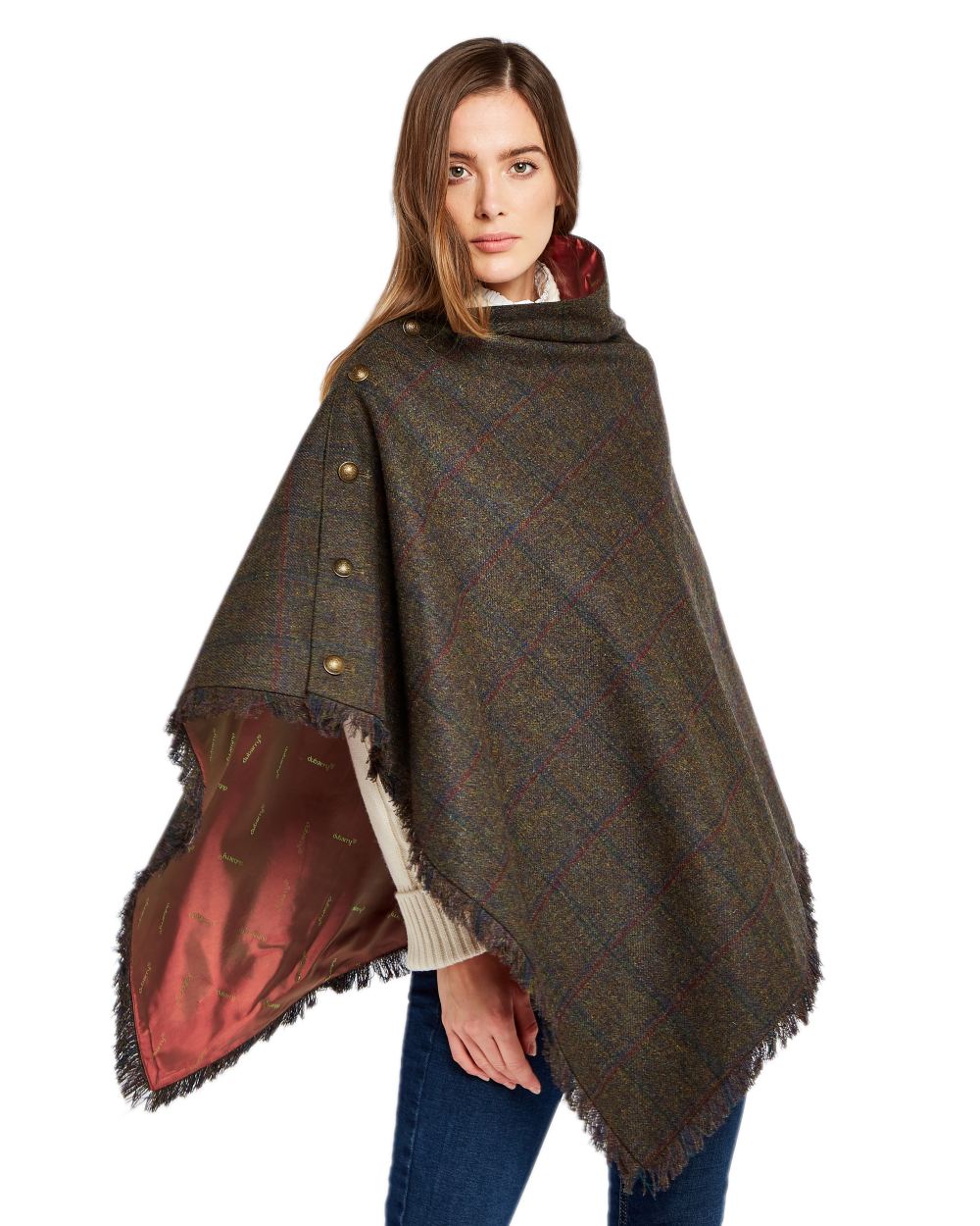 Dubarry Hazelwood Tweed Poncho - Image 23