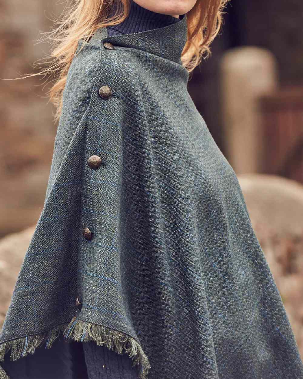Dubarry Hazelwood Tweed Poncho - Image 25