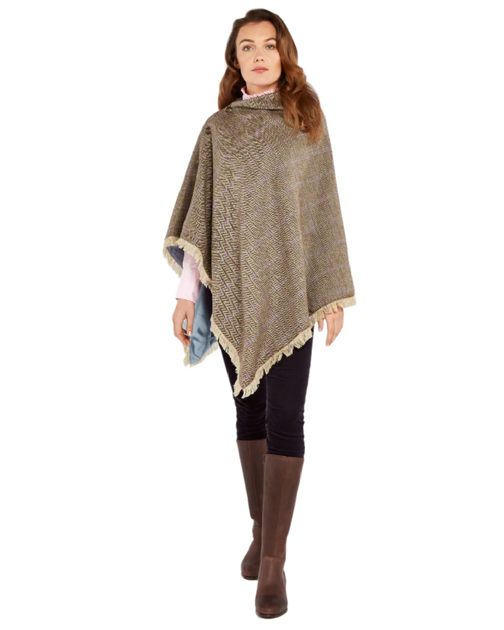 Dubarry Hazelwood Tweed Poncho - Image 36