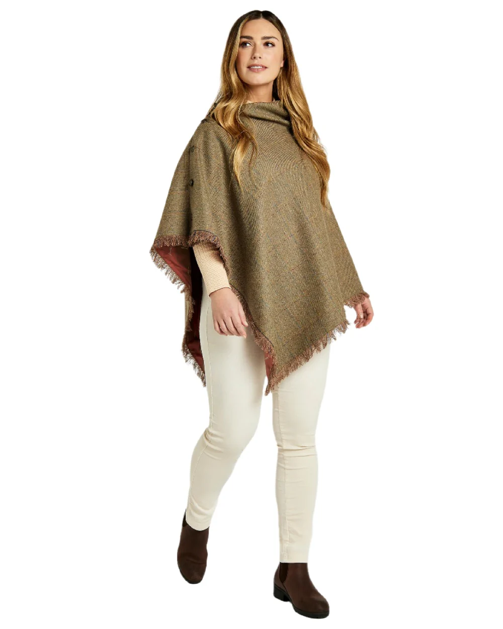 Dubarry Hazelwood Tweed Poncho - Image 5