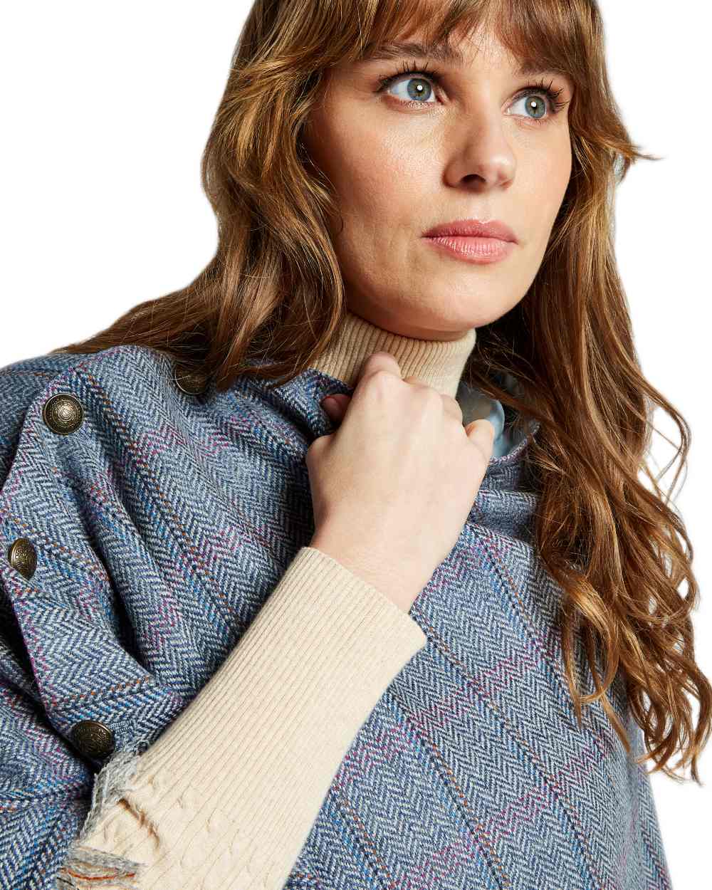 Dubarry Hazelwood Tweed Poncho - Image 7